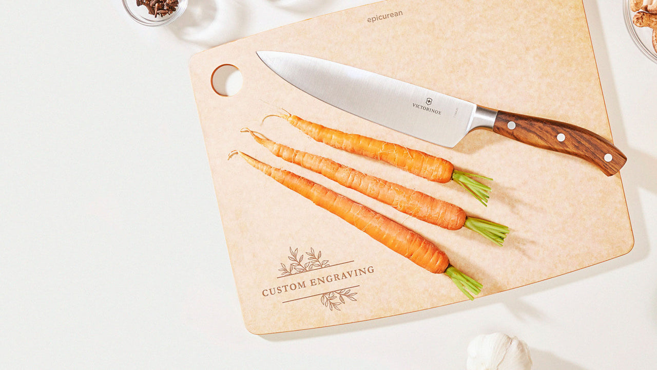 Laser Engraved Personalized authentic Farmers Farmer's Market Cutting Board FREE Personalization